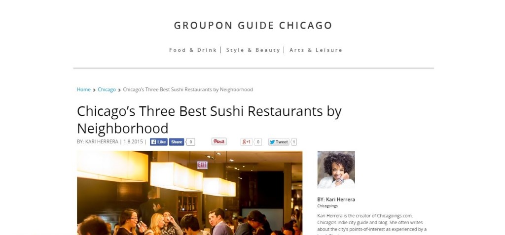 Chicago’s Best Sushi Restaurants