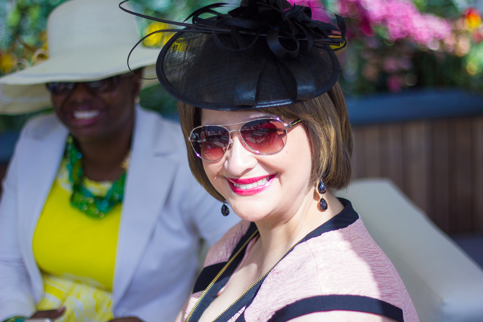 Big Beautiful hats at the Kentucky Derby. www 
