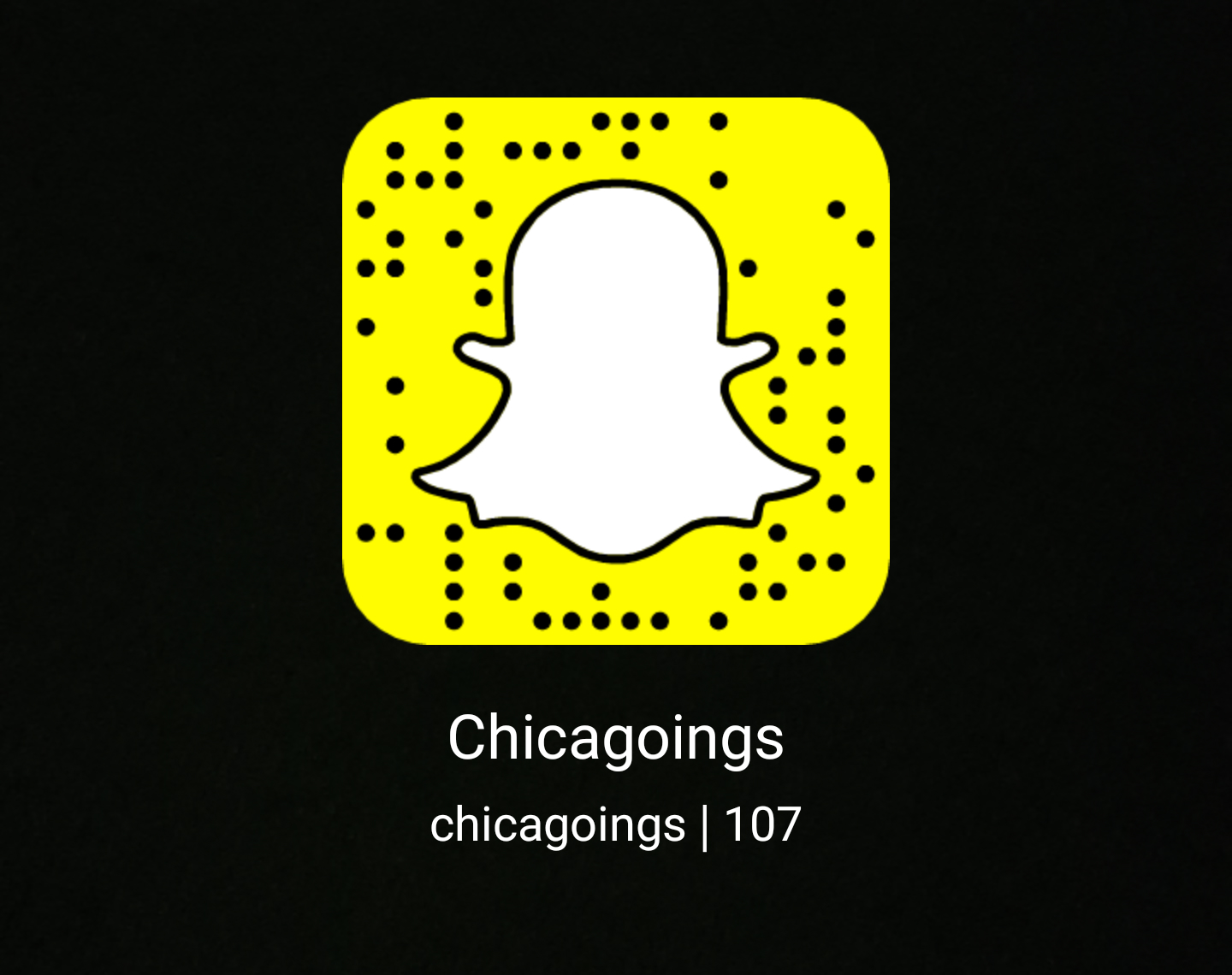 Chicagoings on Snapchat