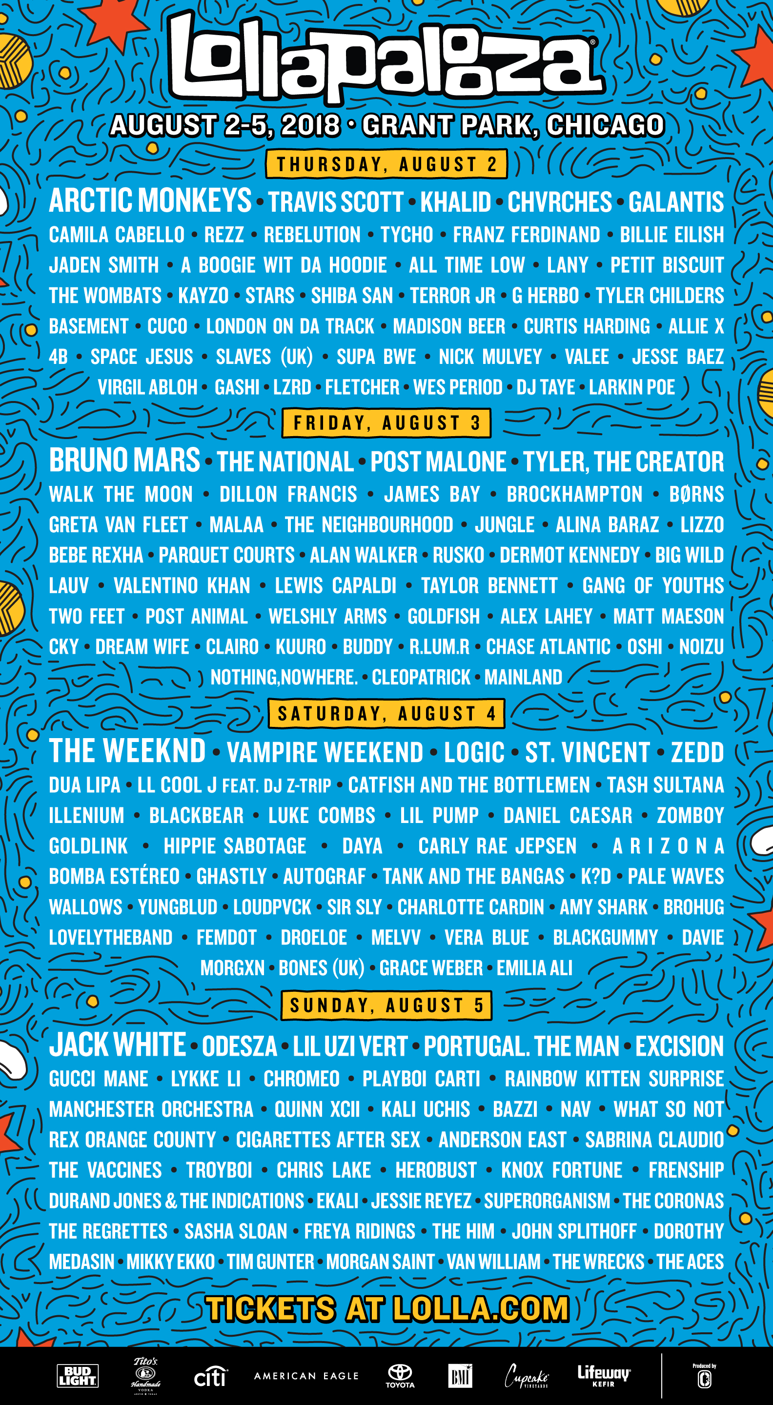 The Best Guide to Lollapalooza