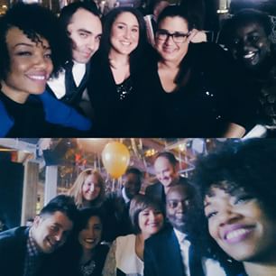  WE OUTCHEA! #Oscars #oscars2015 #OscarsRedCarpet #oscarselfie 