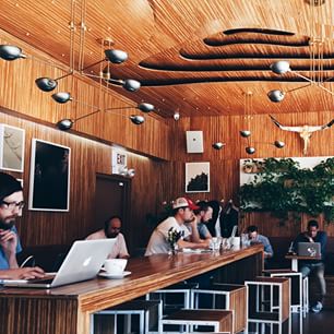  My new #officeawayfromoffice thanks to @indiecoffeepassport! 