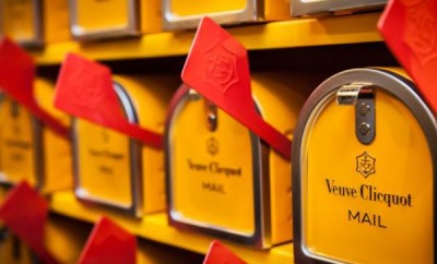 Veuve Clicquot Mail Truck