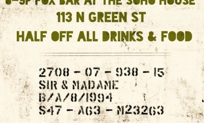 First Tuesday at Fox Bar