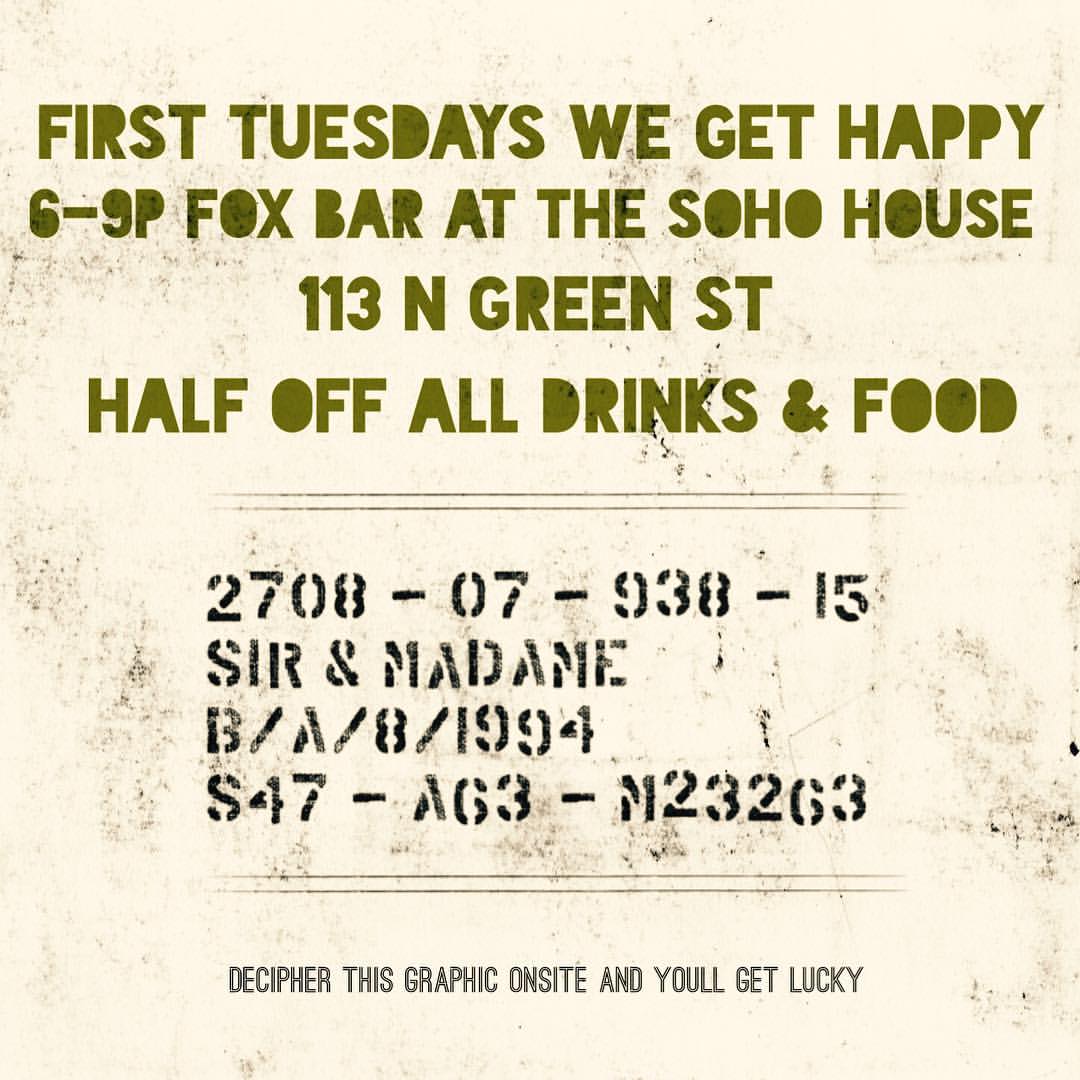 First Tuesday at Fox Bar