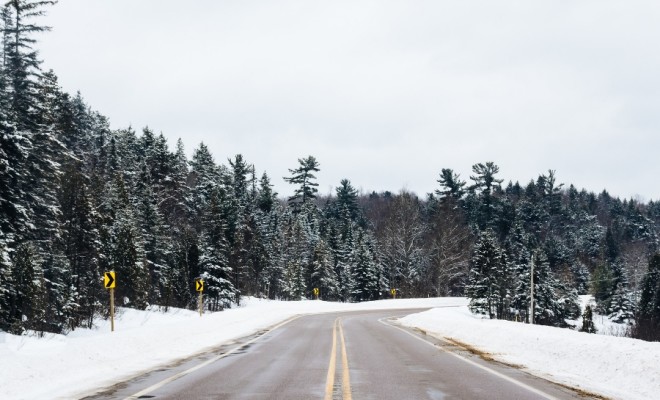 road winter